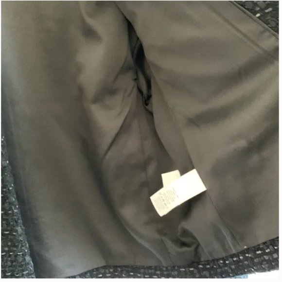 Kate Spade Madison Avenue Yazmen black beaded jacket blazer size 6 PLEASE READ - Picture 14 of 15